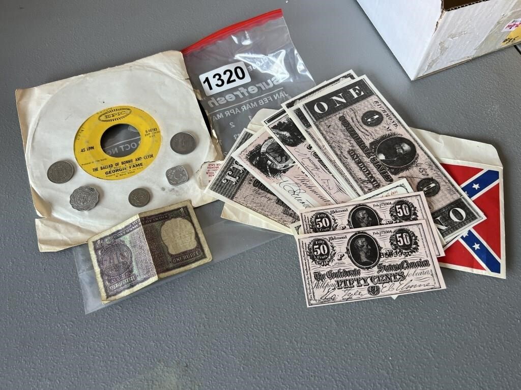 45 Record & Confederate Paper U253