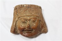 A Vintage Clay/Pottery Wall Hanger Mask