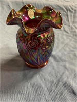 Signed Fenton Vase handmade