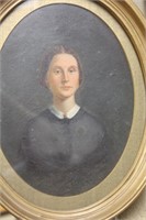 Antique Painting of a Lady