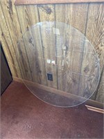 36" Round Glass Table Top