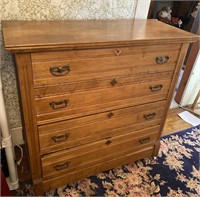 4 Drawer Wood Dresser