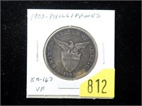 1903 Philippines 50 centavos