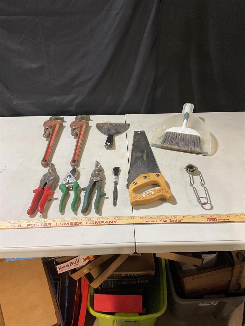 Assorted hand tools