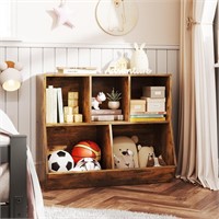 Kids Bookshelf and Toy Organizer