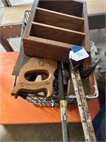 Crate of Assorted Items, Chain Hoist