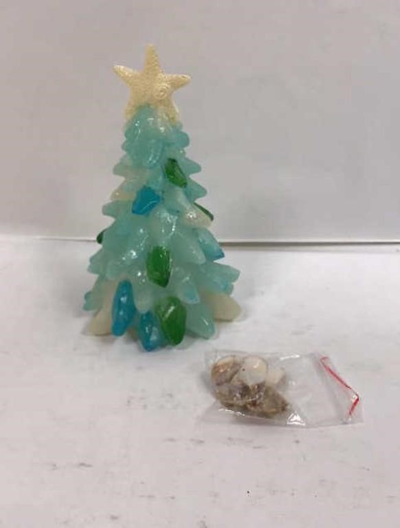 New Ocean themed Christmas Tree with Seashell