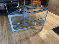 3 Tier Glass TV Stand 40"x 21"x 19"