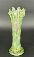 Tree Trunk 9 1/2" vase - ice green