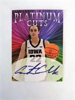 Platinum Cuts Caitlyn Clark Facsimile Auto Card