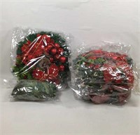 New Lot of 4 Christmas Wreaths