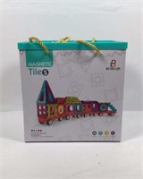 New Bubuqe Magnetic Tiles Kids Block Set