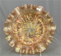 M'burg Seaweed 10" 3 in1 edge bowl - marigold