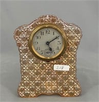 Brockwitz Regal Cane clock - marigold