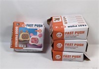 New Lot of 4 Good Partners Fast Push Toy