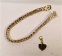 New Golden Chain & Heart Pendant