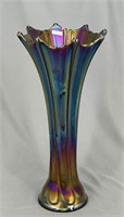 Morning Glory 16 1/2" funeral vase - purple
