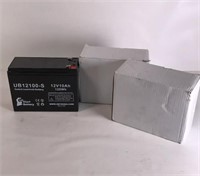 New Open Box Lot of 2 Infinisia 12V 10Ah 120Wh