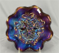 Rose Show ruffled bowl - purple