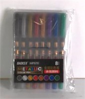 New Baoke MP570 Metallic Color Pen - 8 Pack