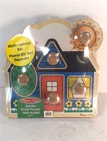 New Melissa & Doug Jumbo Knob Puzzle