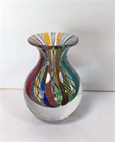New Seguso Multicolored Vase