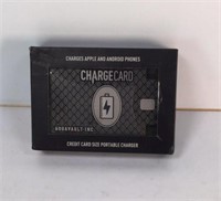 New Aquavault Charge Card Portable Charger