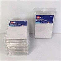 New Lot of 10 Avery Multi-Use Labels