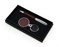 Umo Lorenzo Boxed Pen & Key Chain Set