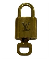 Authentic Louis Vuitton Padlock With Key