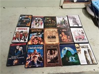 15 DVDs