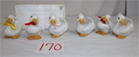 Homco Ducks - Homco Ceramic Ducks