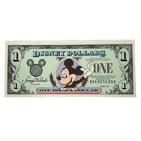 Disney 1999 Mickey Mouse $1 Note