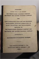 Railroad Agreement Book
