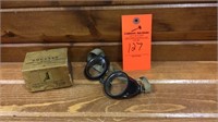 Vintage safety goggles w/box