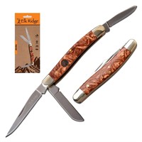 Elk Ridge Brown Resin Handle Gentleman's Knife