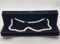 Button Pearls 18" Necklace
