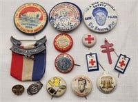 Scout / Dick Mansfield & Misc Buttons