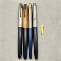 Parker & Wearever Fountain Pens