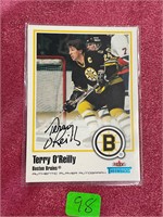 Terry O'Reilly Signed Card