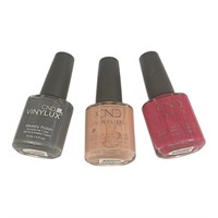 Cnd Vinylux Set Of 3 Nail Colors