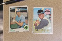 Lot of 2 montreal expo baseball cards