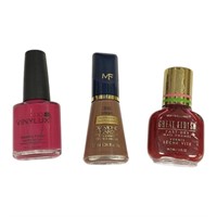 Nail Colors Set Of 3 Assorted