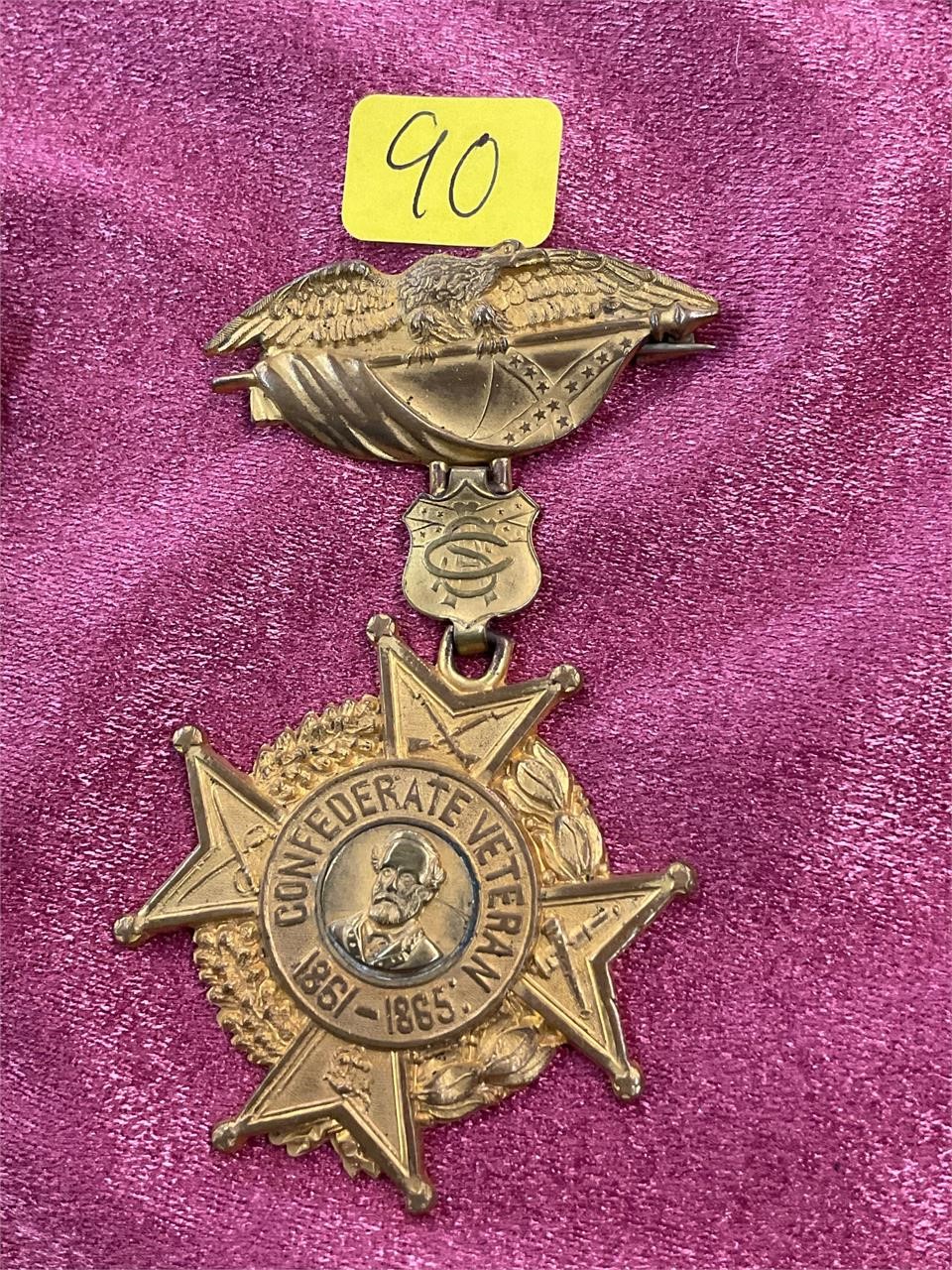 Confederate Veteran Medalion