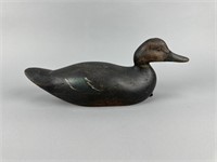Early Mason Black Duck Decoy