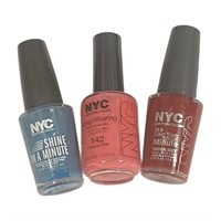 New York Color Set Of 3 Nail Colors