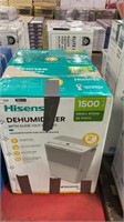 (2) HISENSE DEHUMIDIFIER WITH SLIDE OUT BUCKET