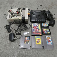 Nintendo & Sega Genesis Game Consoles, Etc