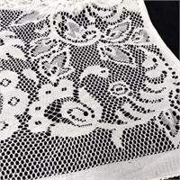 Lace tablecloth 30x30