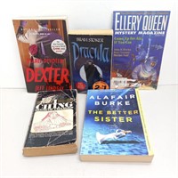 Book: 5 paperback novels Dexter Dracula